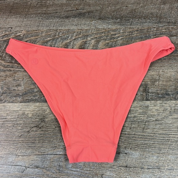 Lululemon WATERSIDE Mid-Rise Skimpy-Fit Swim Bottom -Raspberry Cream - Picture 4 of 8